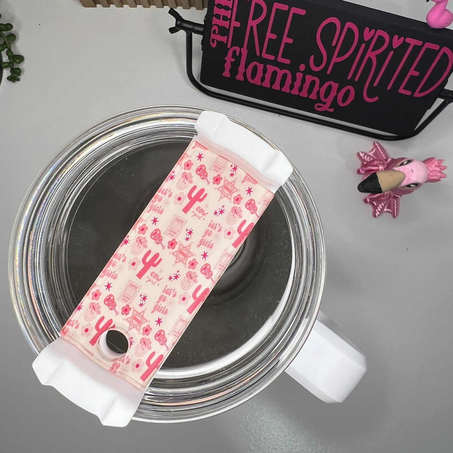 Let's Go Girls Tumbler Tag